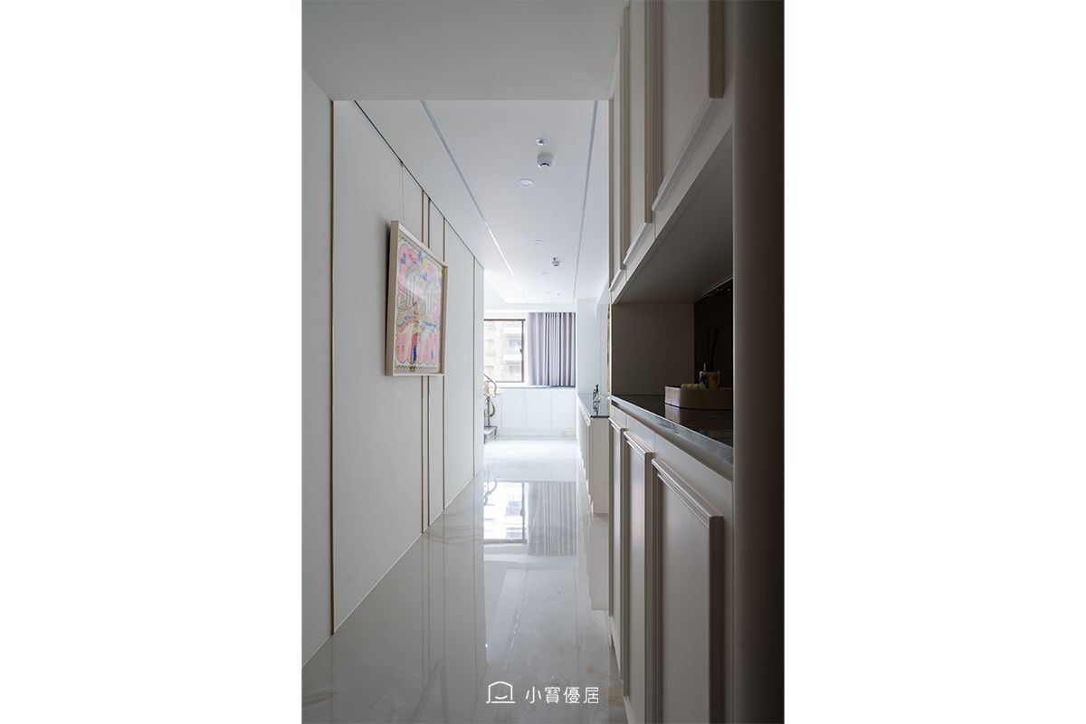 自在磅礴，小寶優居室內設計，台中中古屋翻新案，客廳電視牆裝修前。