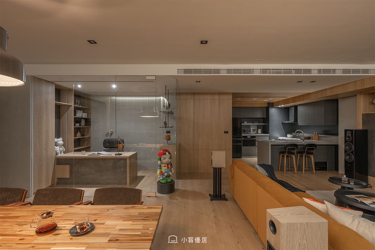 大坪數+格局+工作生活分區