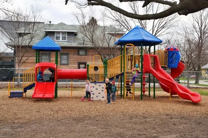 ACPC playground — Ames, IA — Ames Community Preschool Center (ACPC)