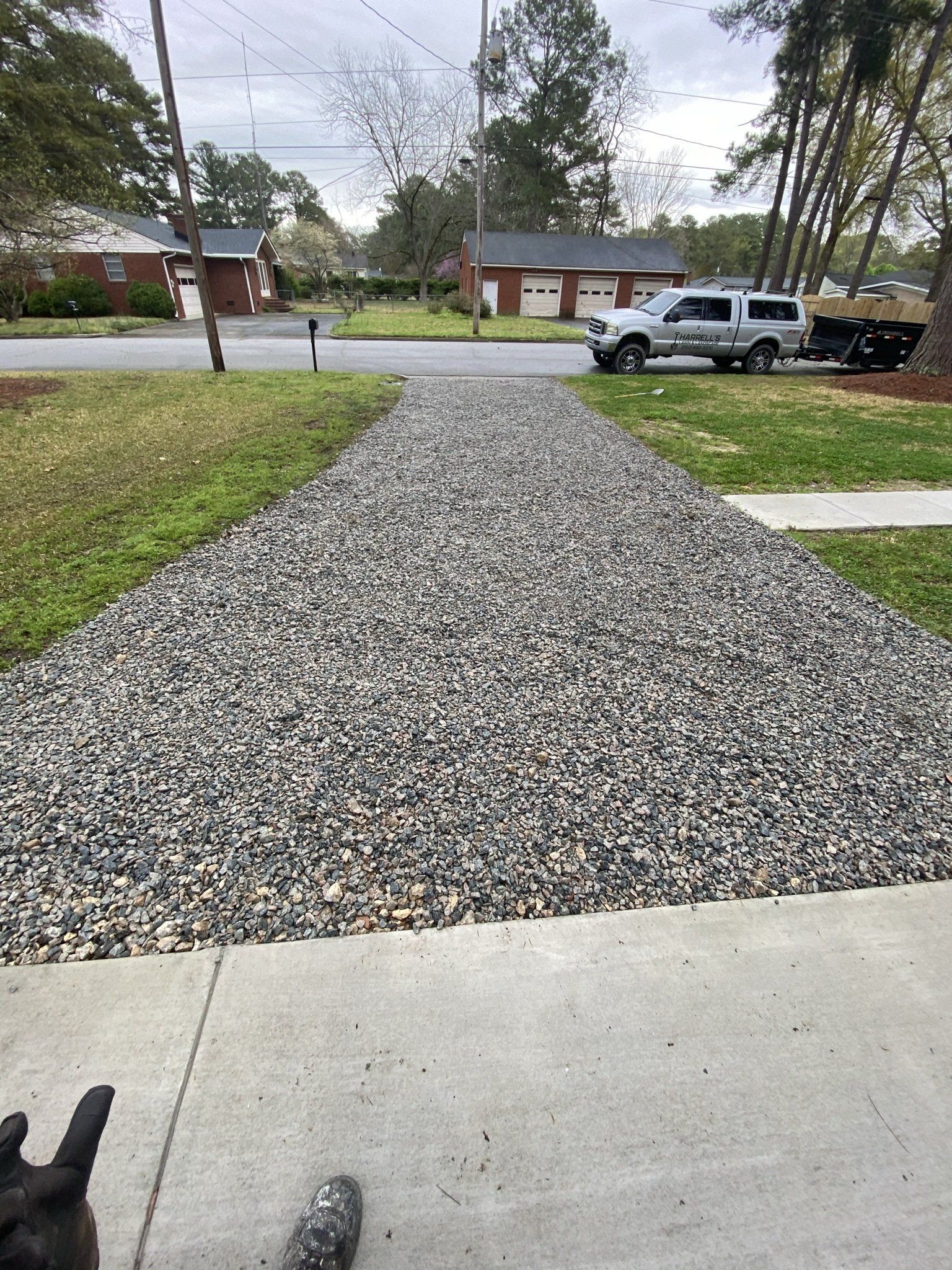 Gravel Driveway Installation