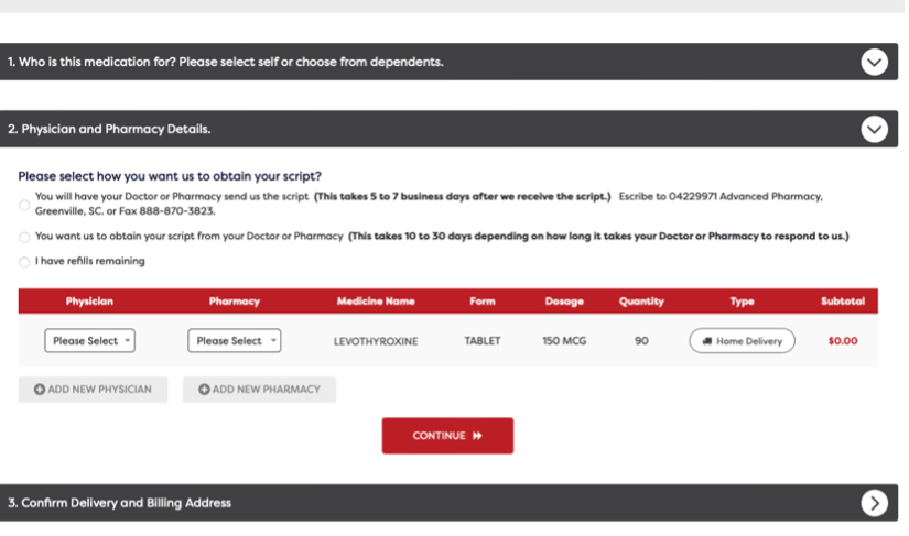 A screenshot of a website that says `` please select from you want us to attach your order ''.