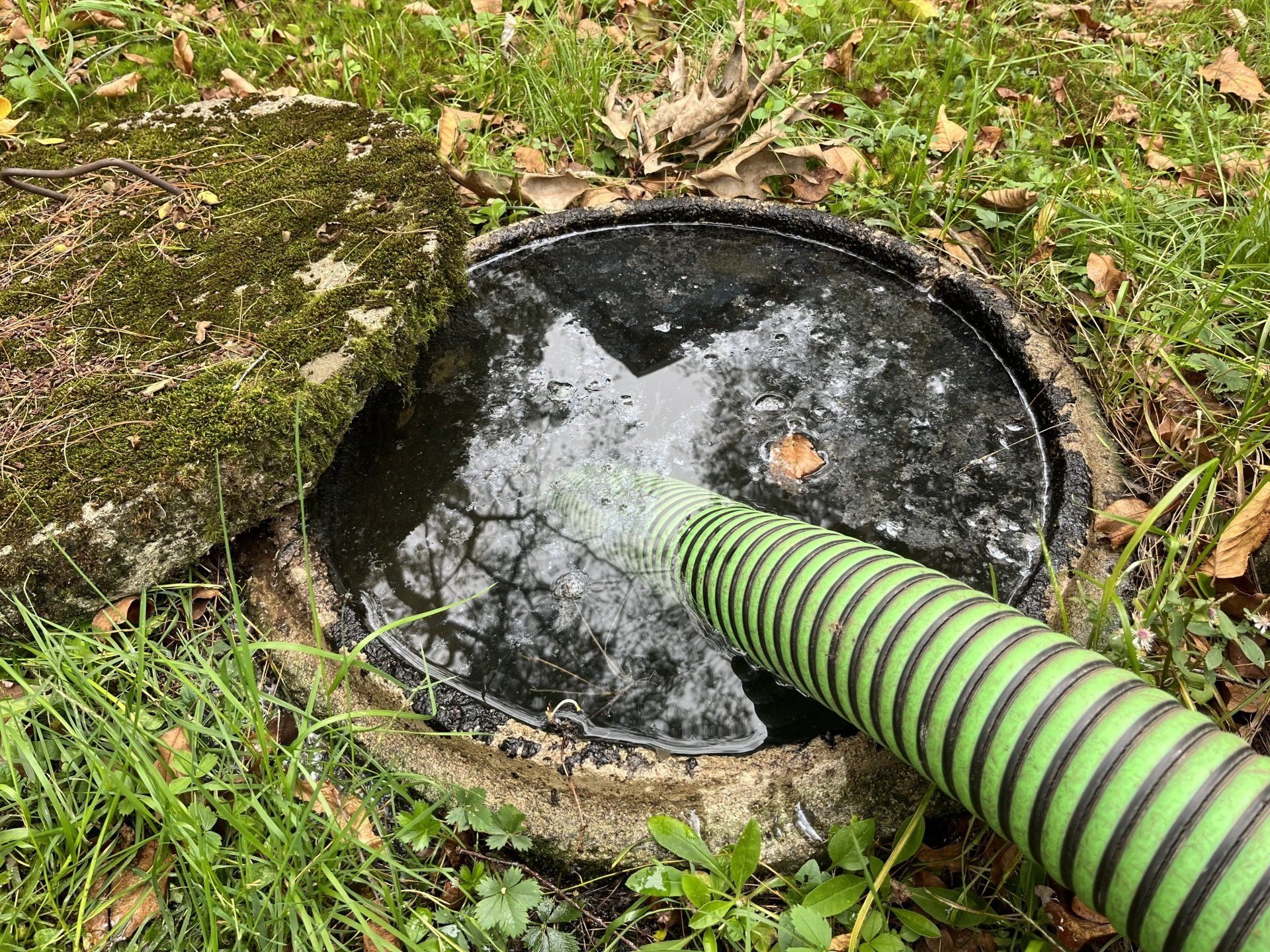 Septic tank pumping