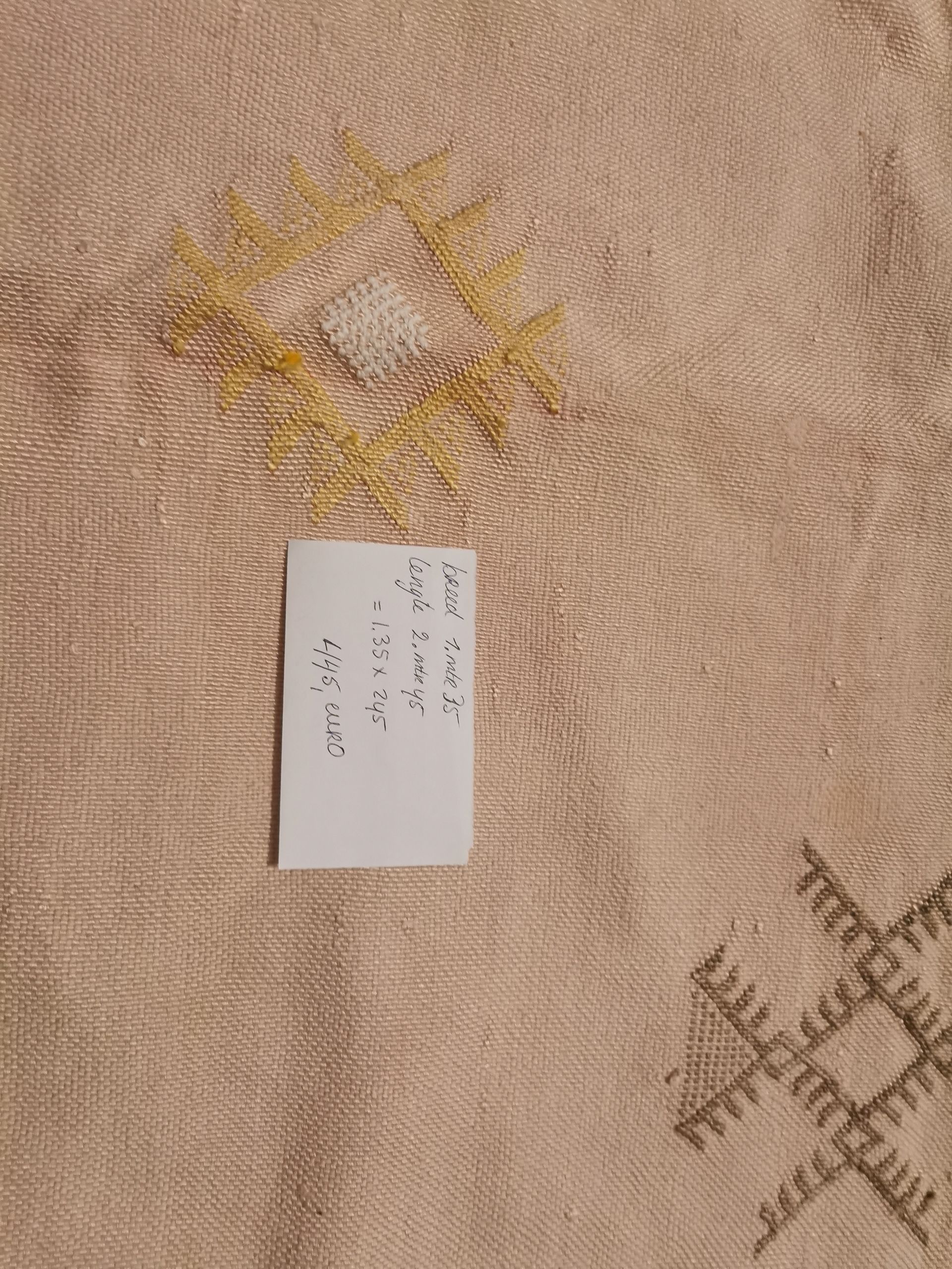 Sabra cactuszijden vloerkleed