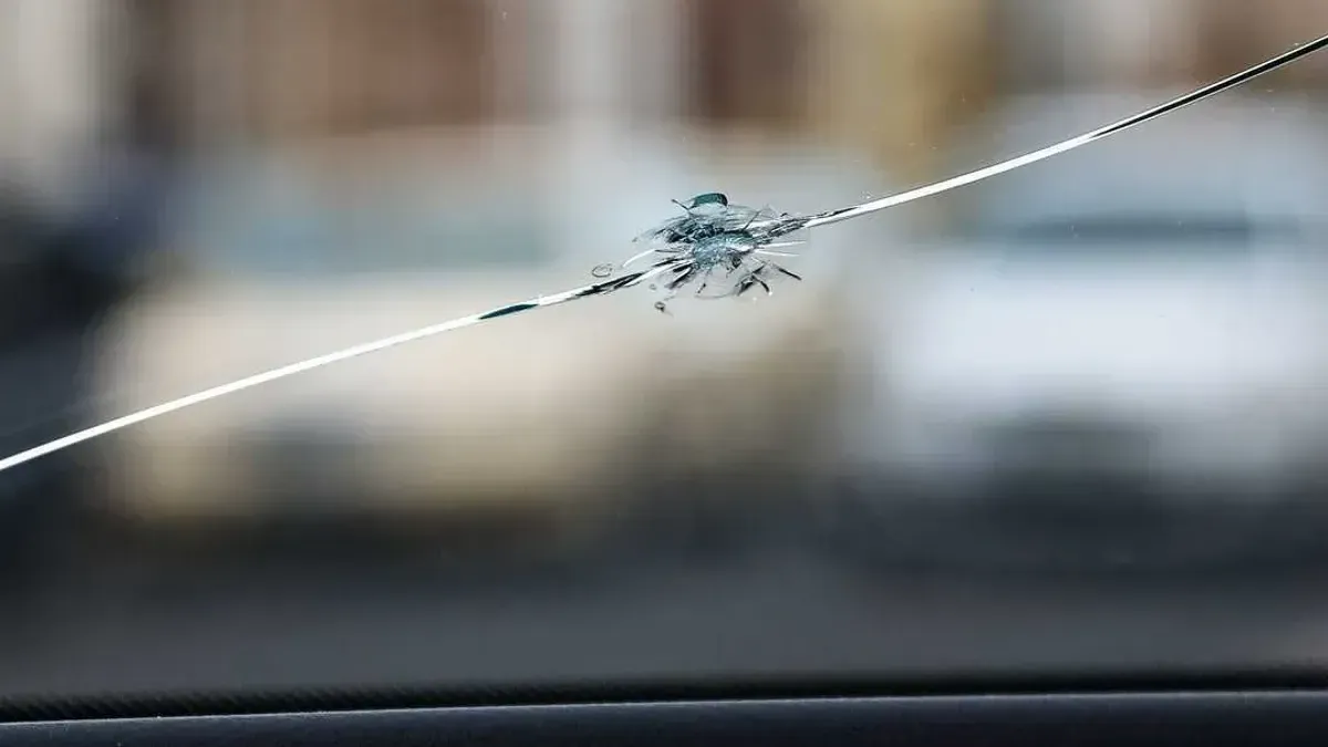 Cracked Windshield Cracked Windshield