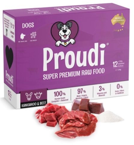 Proudi Dog - Kangaroo & Beef