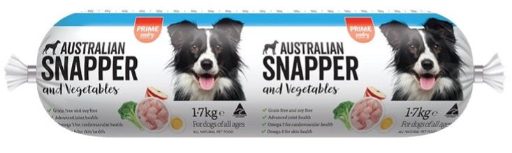 Prime 100 - Snapper & Vegetable 1.7kg