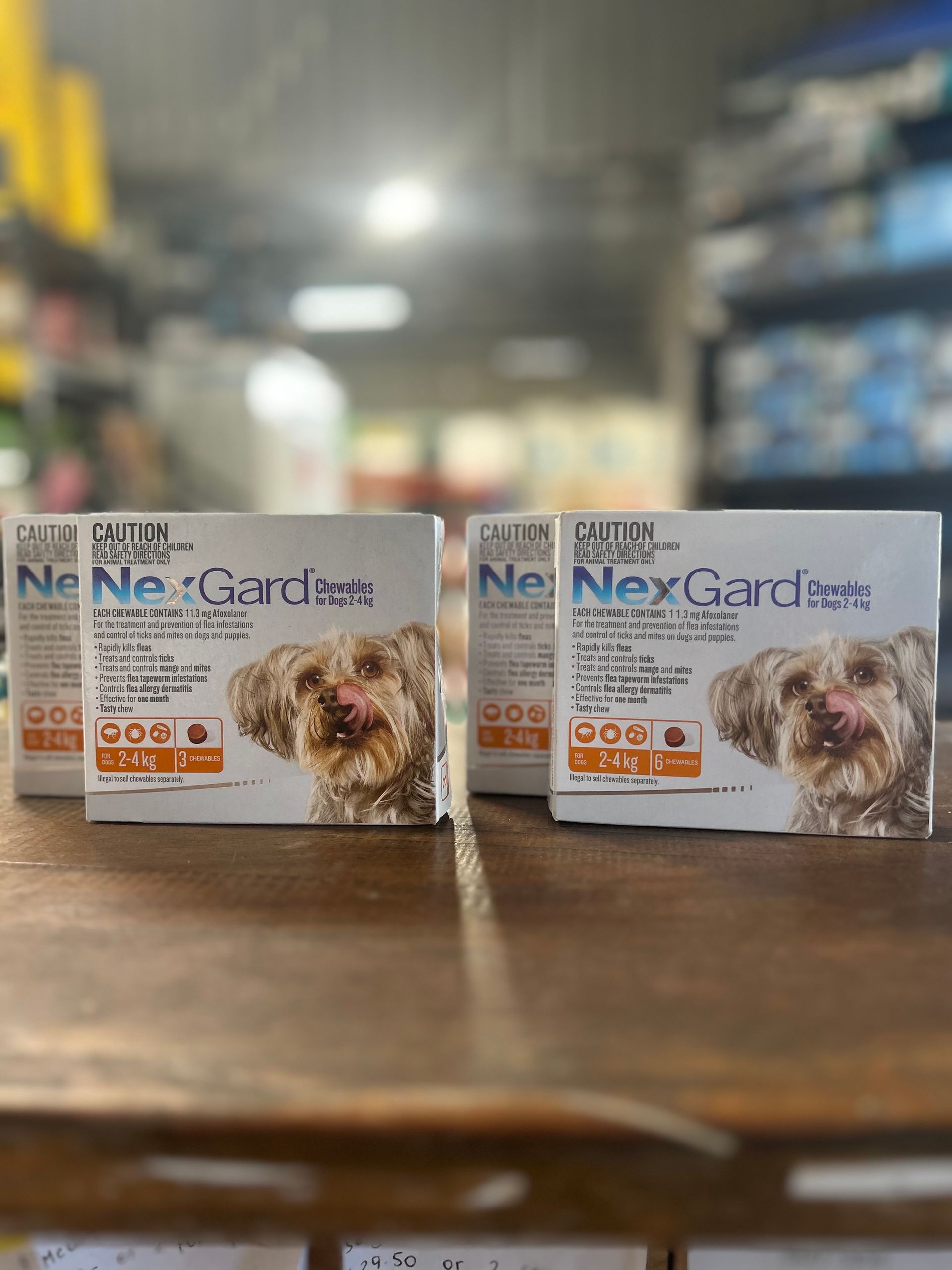 NexGard Chewables for Dogs 2-4KG
