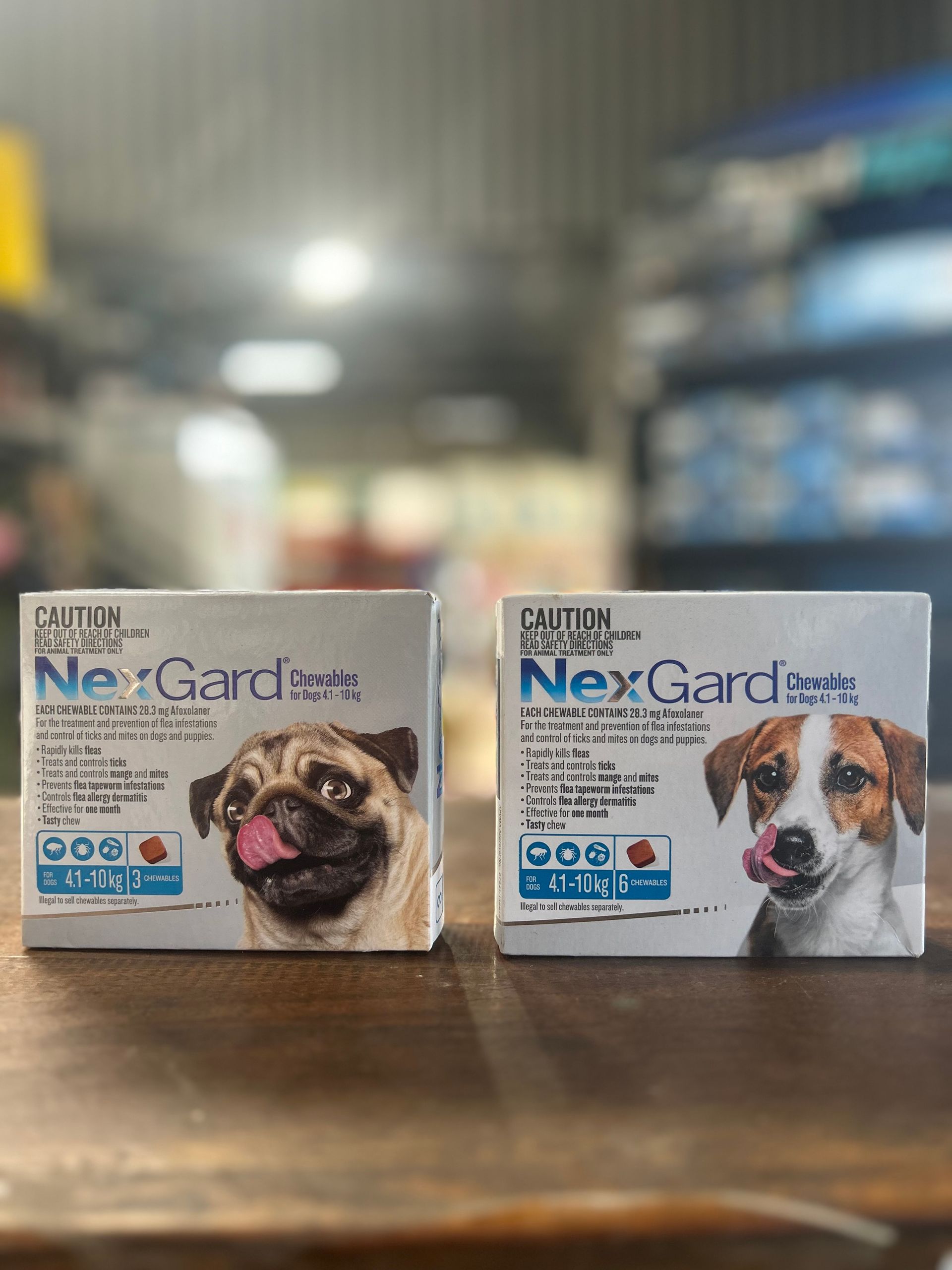NexGard Chewables for Dogs 4.1-10KG