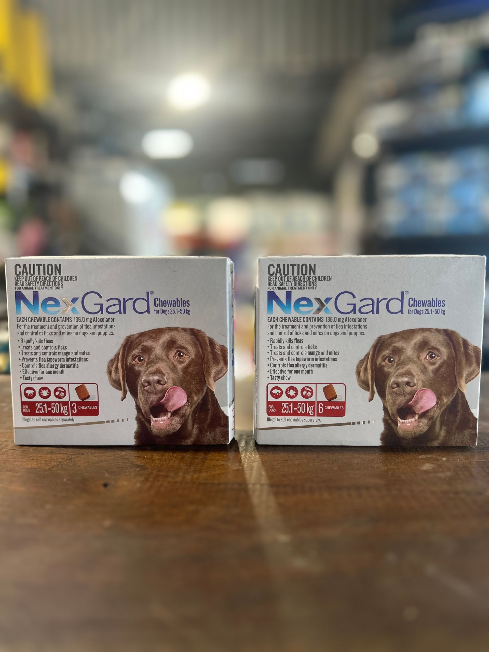NexGard Chewables for Dogs 25.1-50