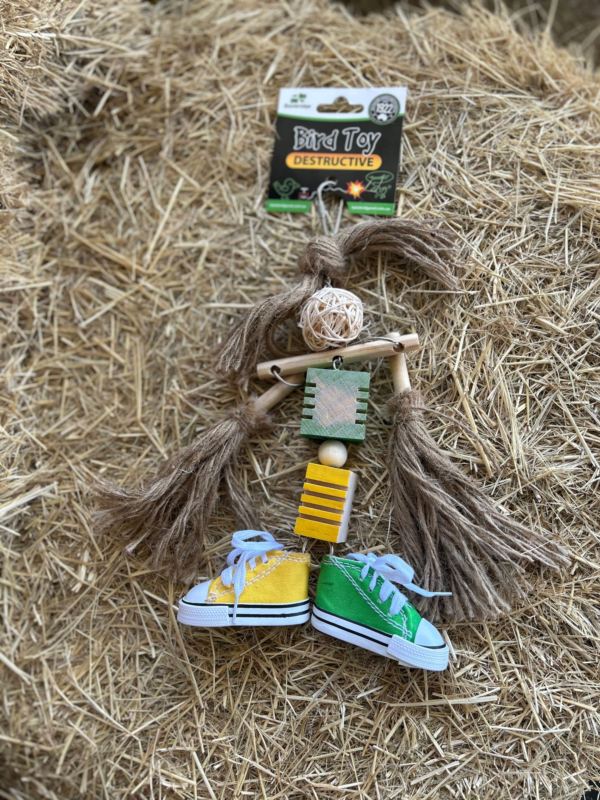 BAINBRIDGE Bird Toy - Sneaker Man