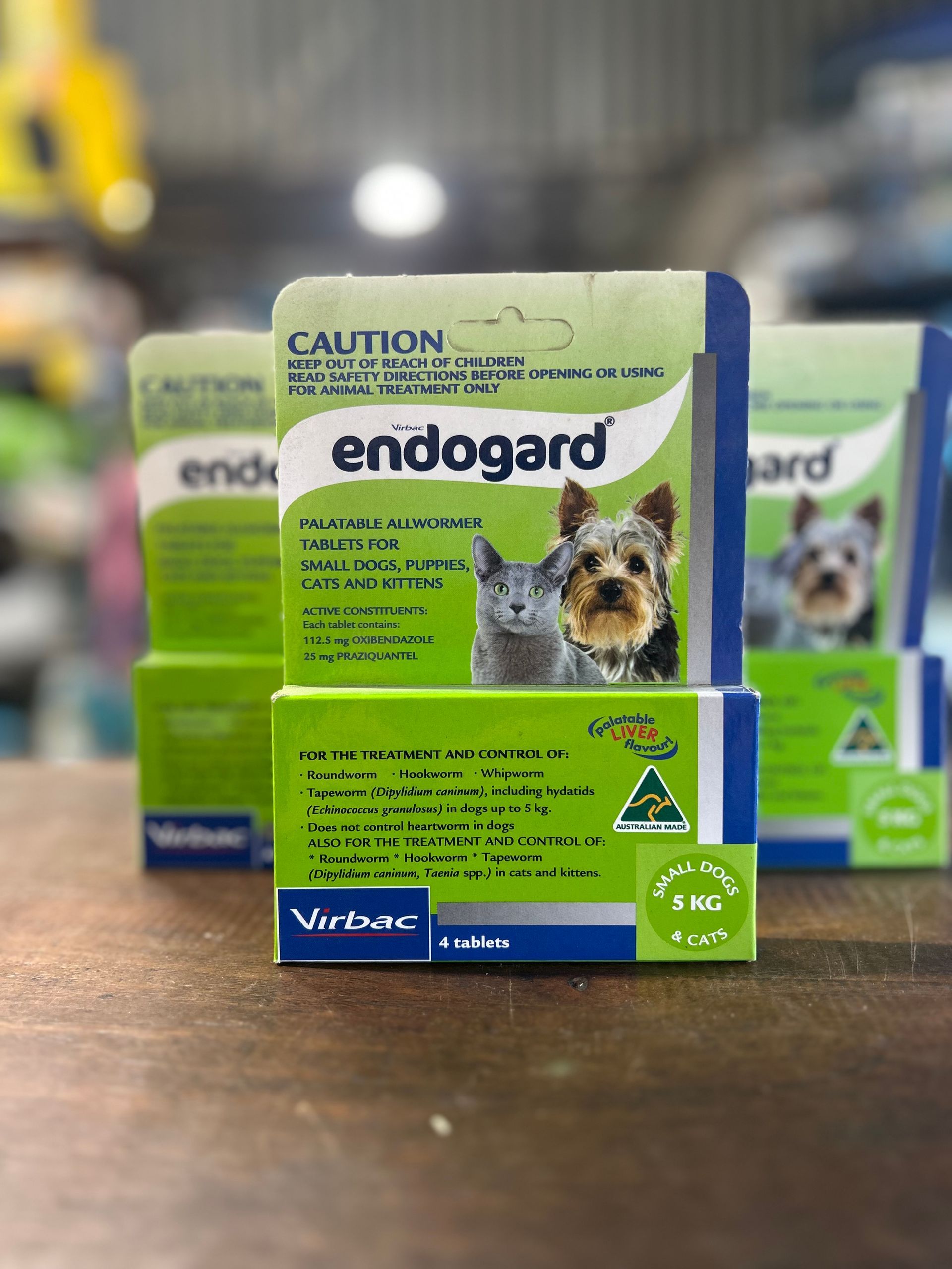 Virbac Endogard Palatable Allwormer for Small Dogs, Puppies, Cats & Kittens