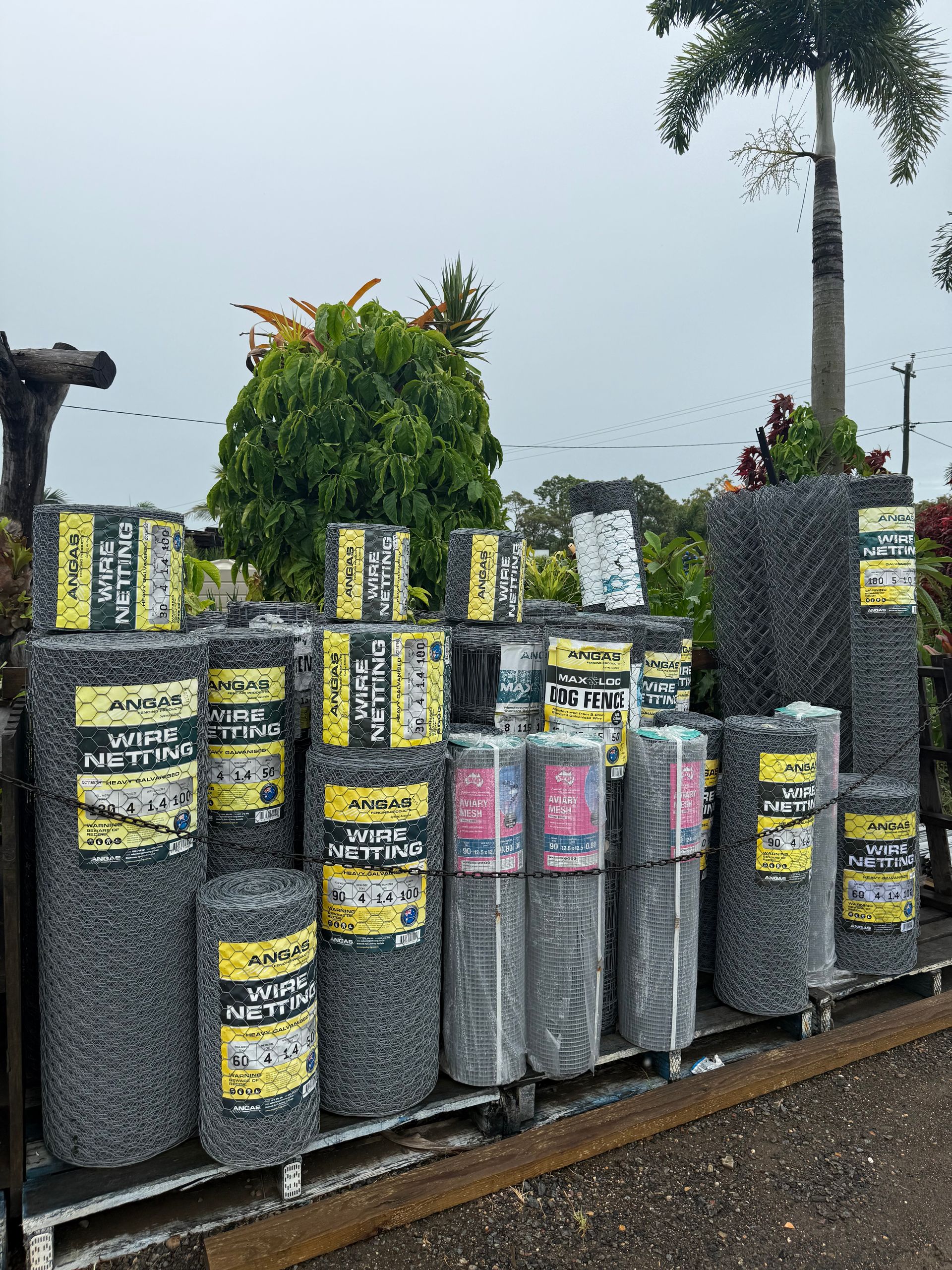 2mm Galvanised Wire - 8x115x15x100m