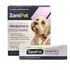 ZamiPet High Strength Probiotics+ Gut Protect with Relax & Calm