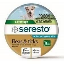 SERESTO Fleas & Ticks for Dogs & Puppies <8kg