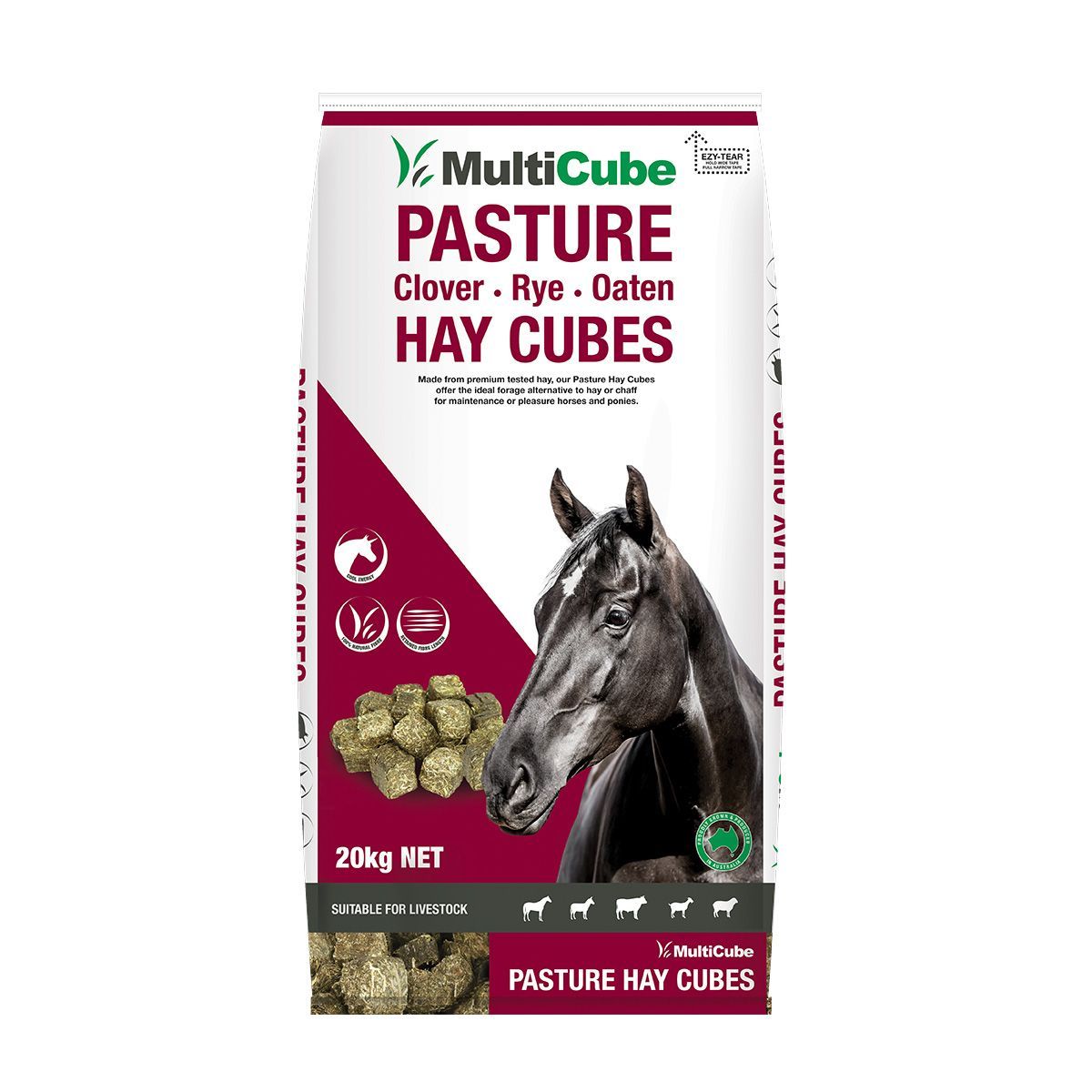 Multicube Pasture Hay Cubes - 20kg