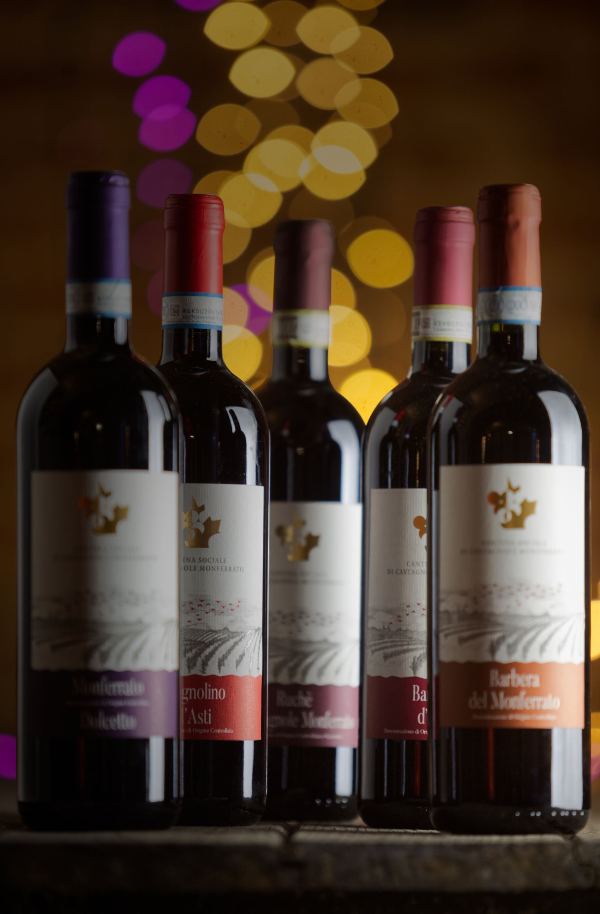 bottiglie di vino terre dei roggeri