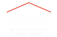 The logo for the house service company heating and cooling