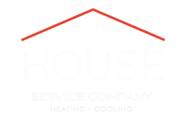 The logo for the house service company heating and cooling