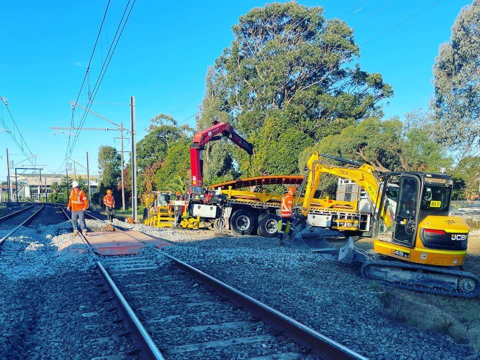 Crane truck