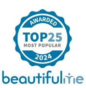 awarded to 25 most popular hair and makeup artists by Beautiful me
