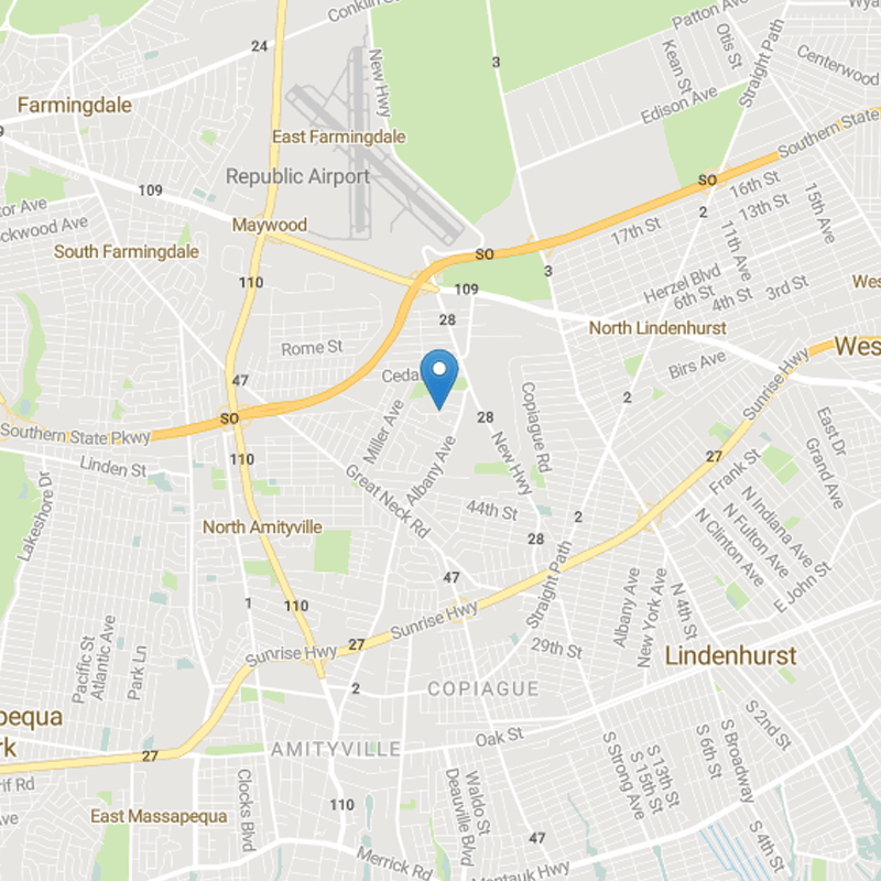 Map - Amityville