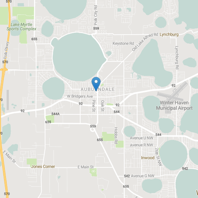 Map - Auburndale