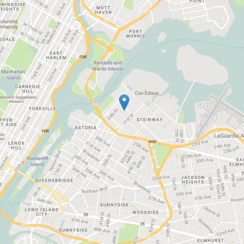 Map - Astoria