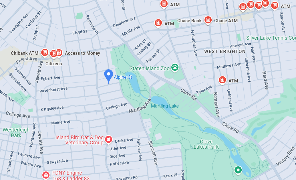 Map - Roslyn Estates