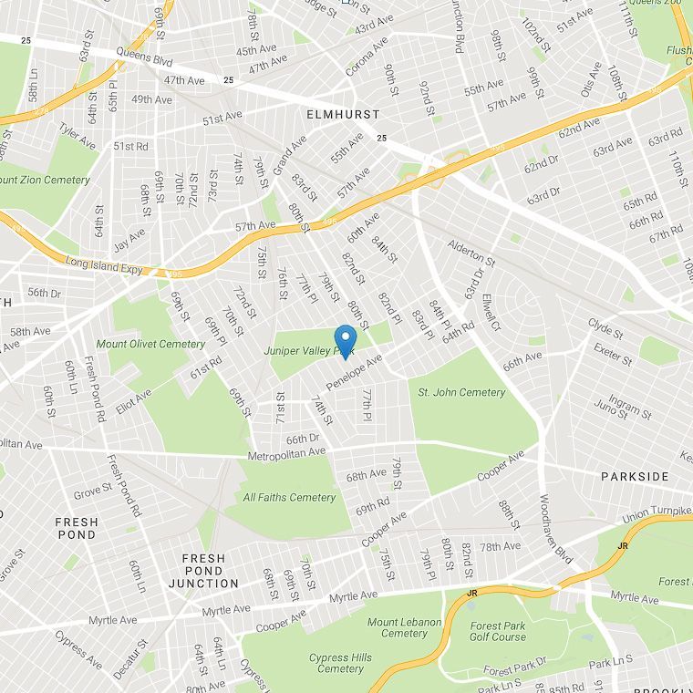 Map - Middle Village