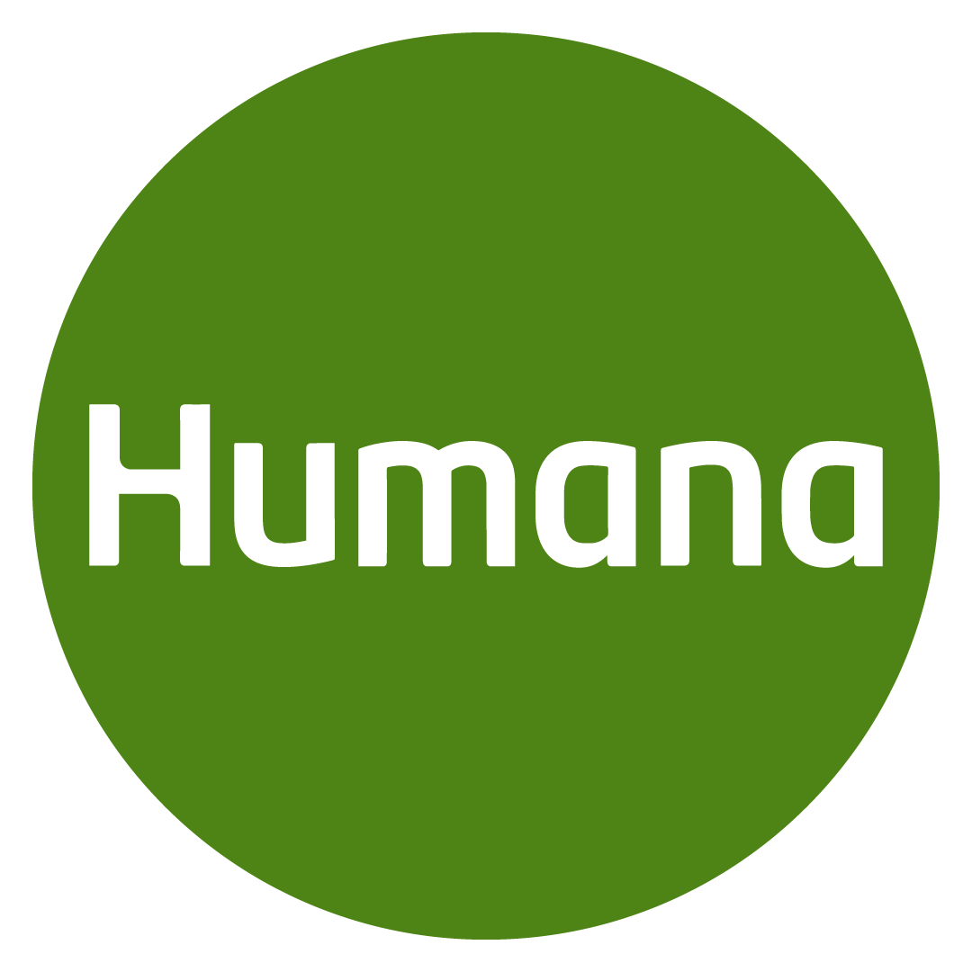 Humana logo: White 