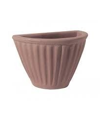 vaso di ceramica marrone