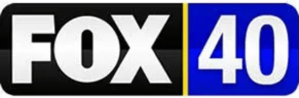 Logo for Fox 40, featuring the word