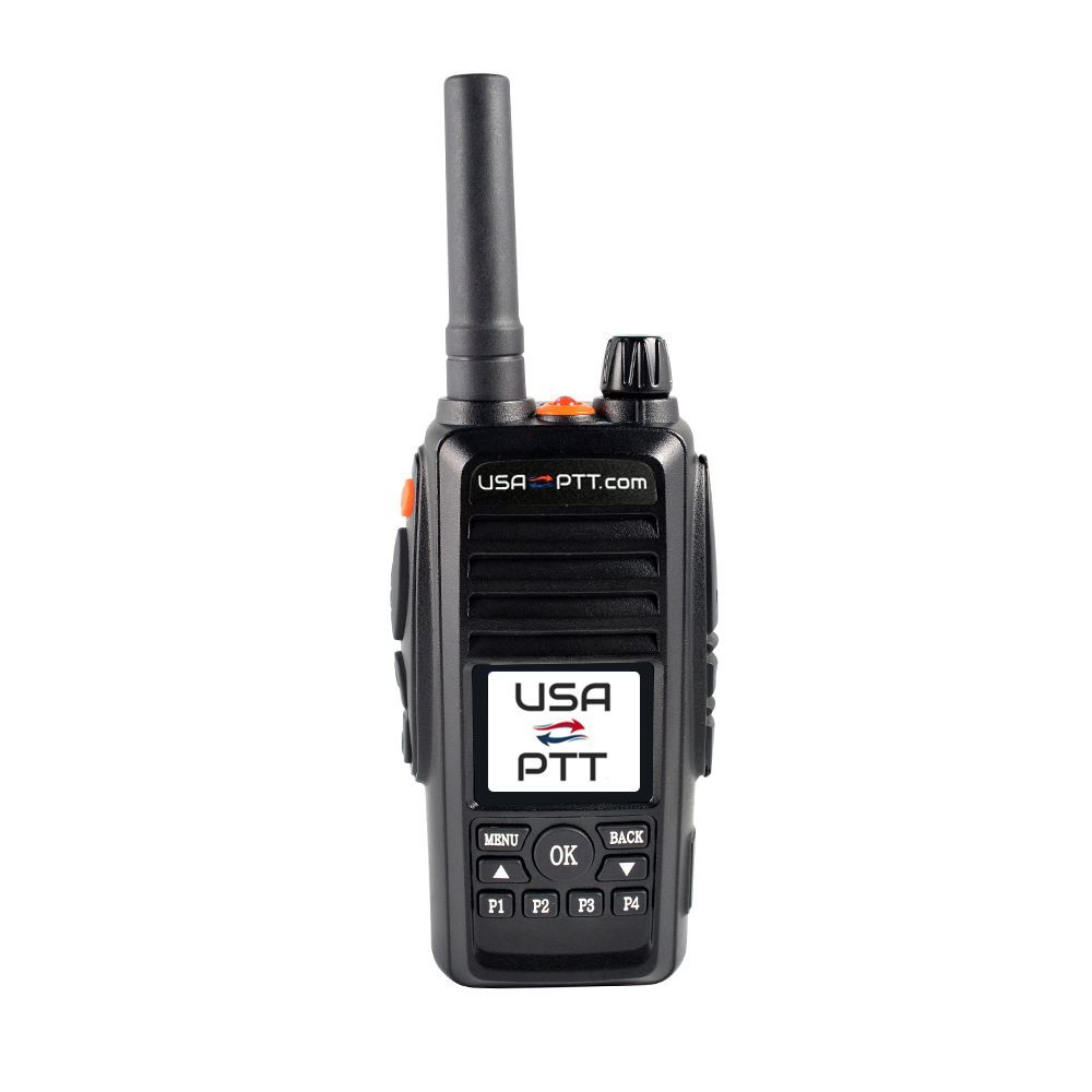 Front View of USA-883 Portable Radio