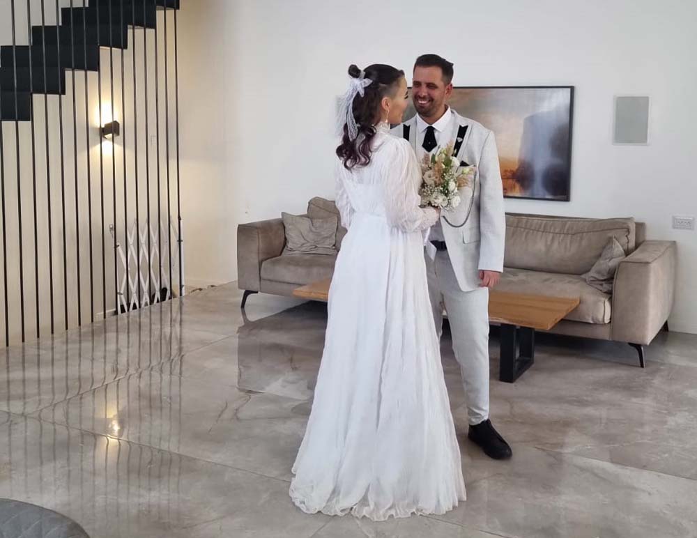 שמלת כלה מיוחדת דגם אוריה
