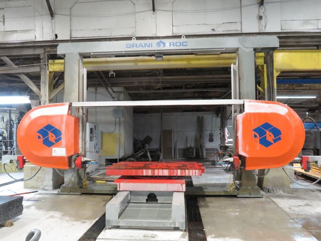 Grani Roc PBO 3000 Wire Saw Molding Machine for Natural Stone.