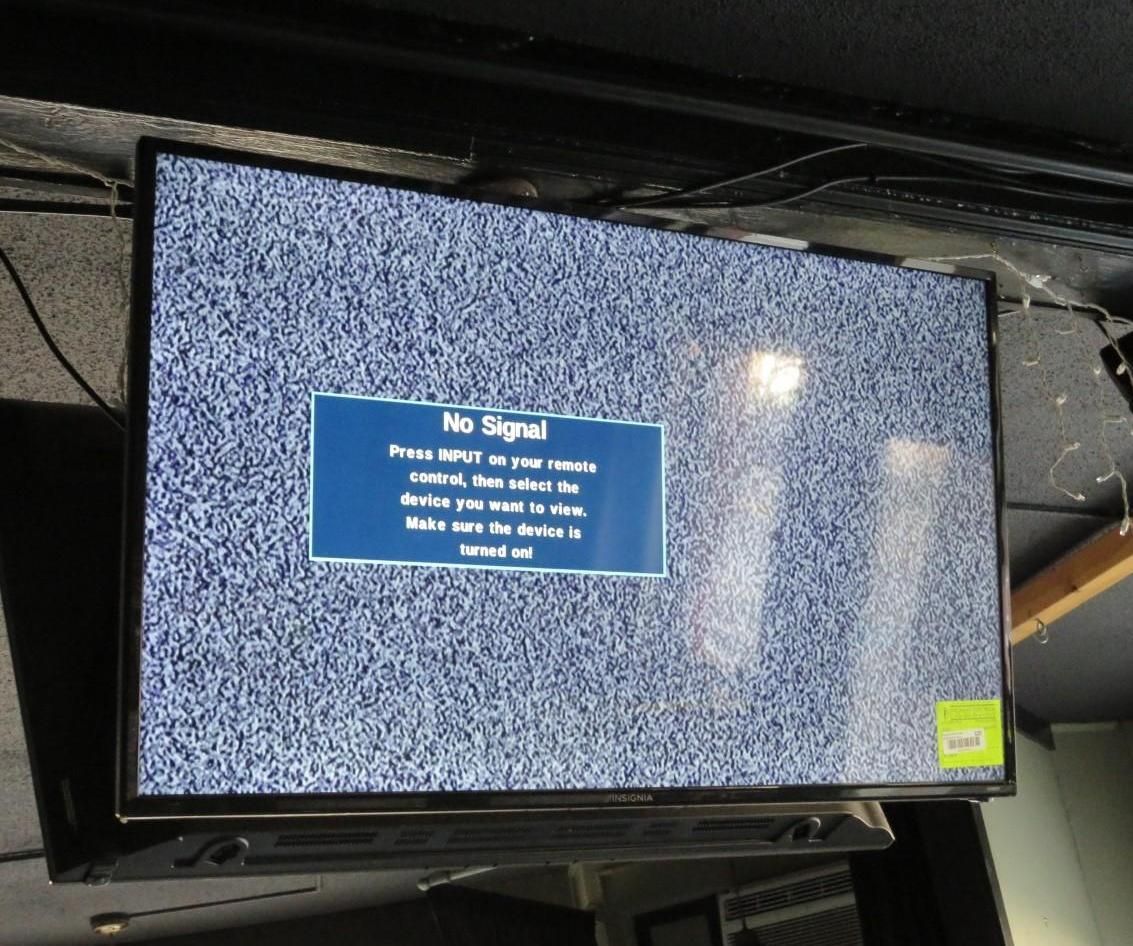 TV displaying