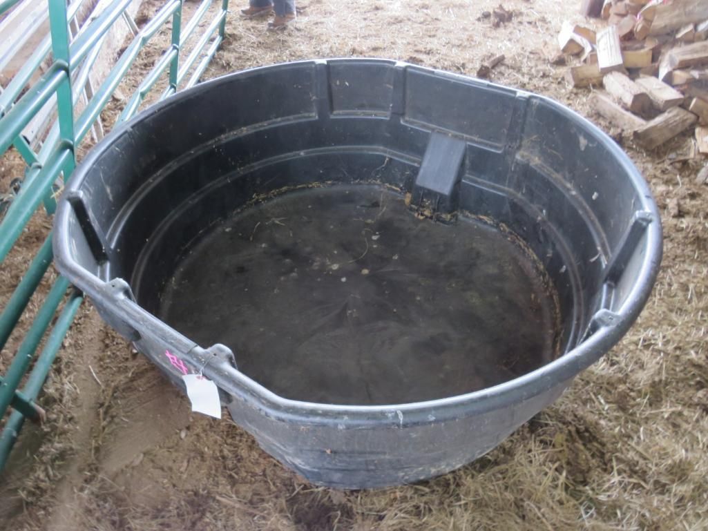 Black water trough.