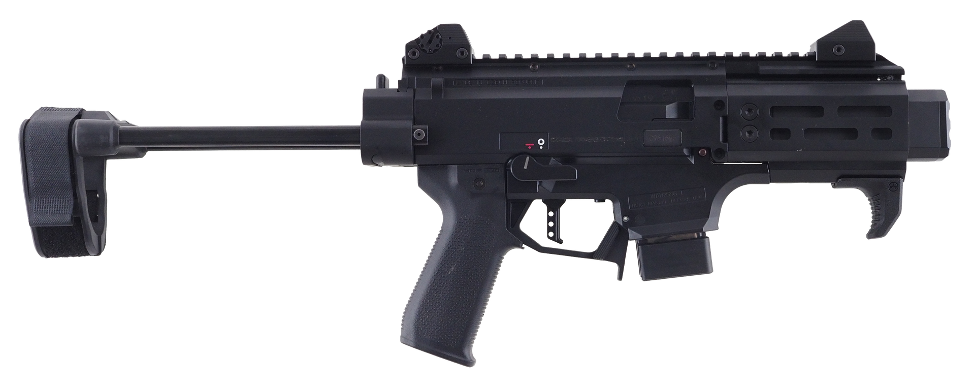 Black CZ Scorpion EVO 3 S1 carbine.