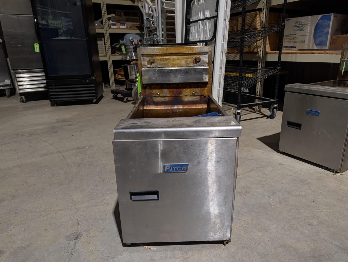 Stainless steel commercial fryer