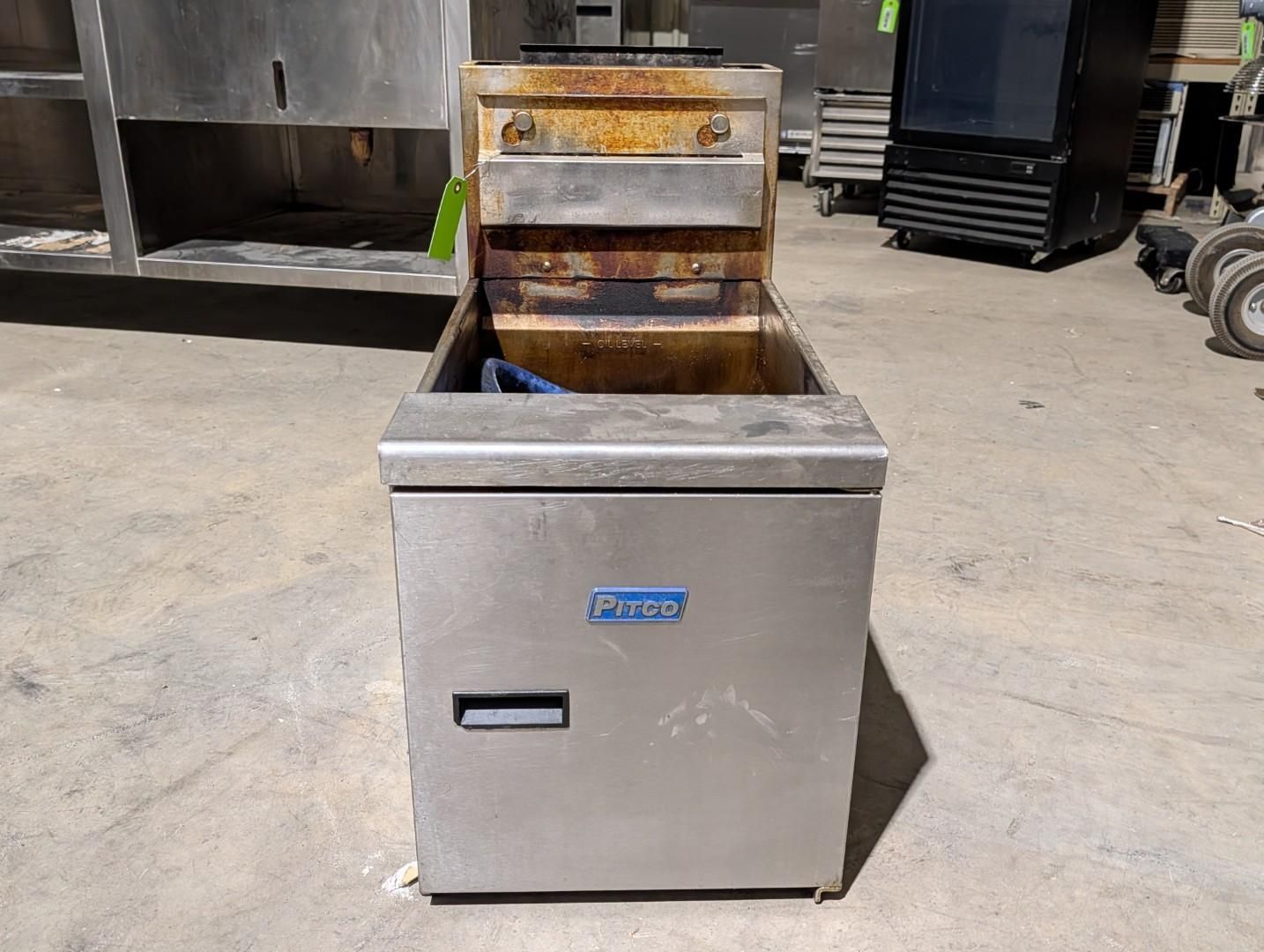 Stainless steel commercial fryer