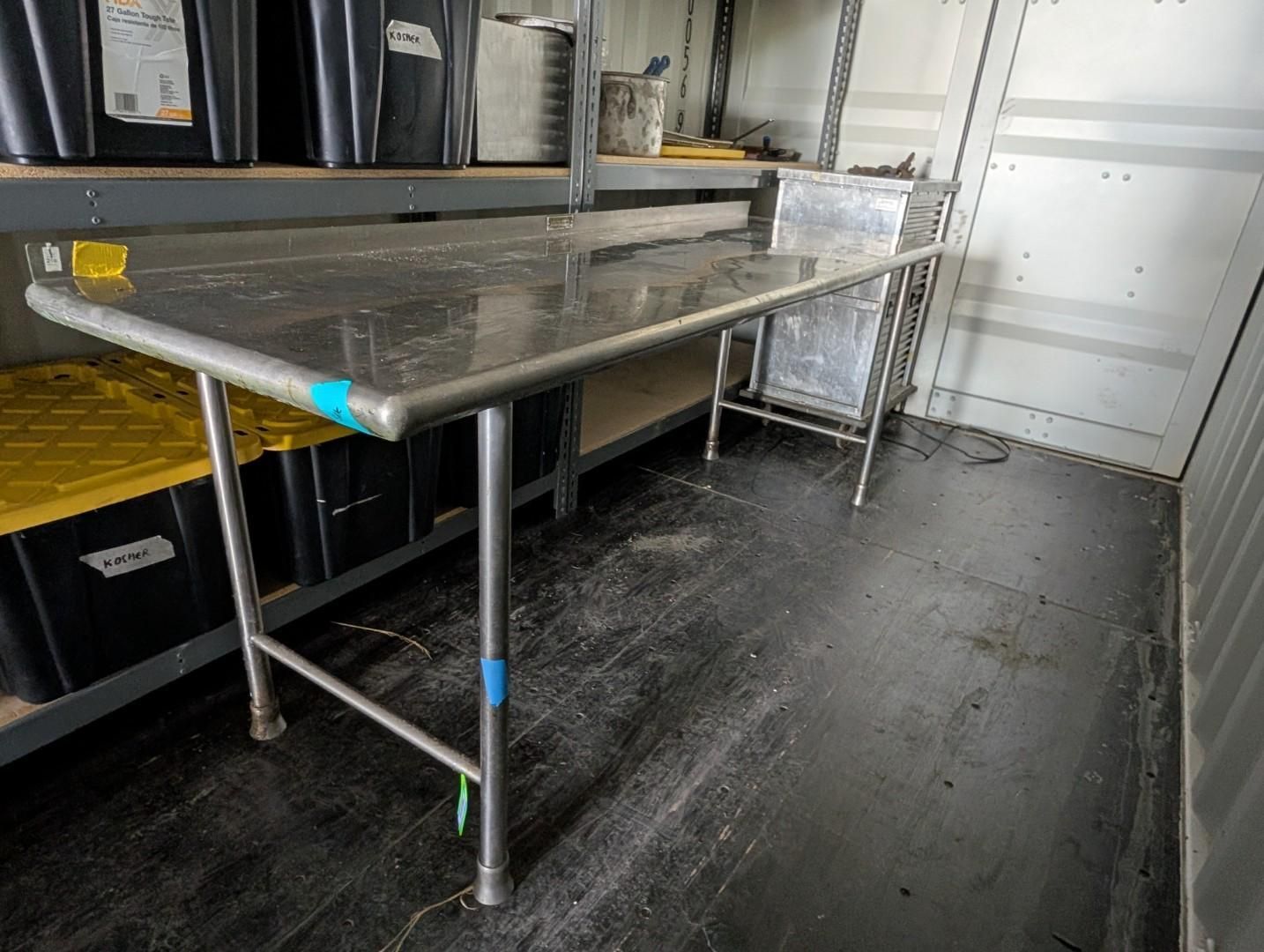 Metal workbench