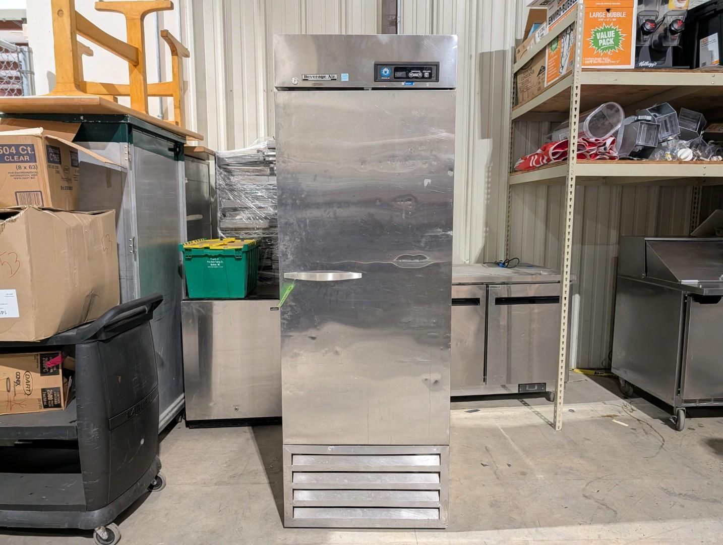 Stainless steel commercial refrigerator
