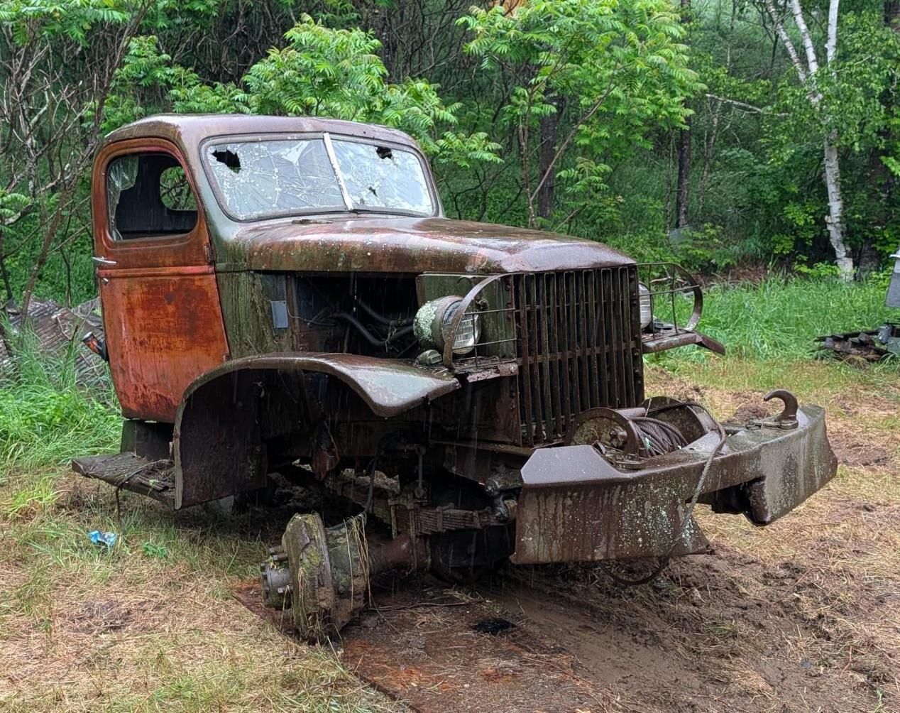vintage truck body
