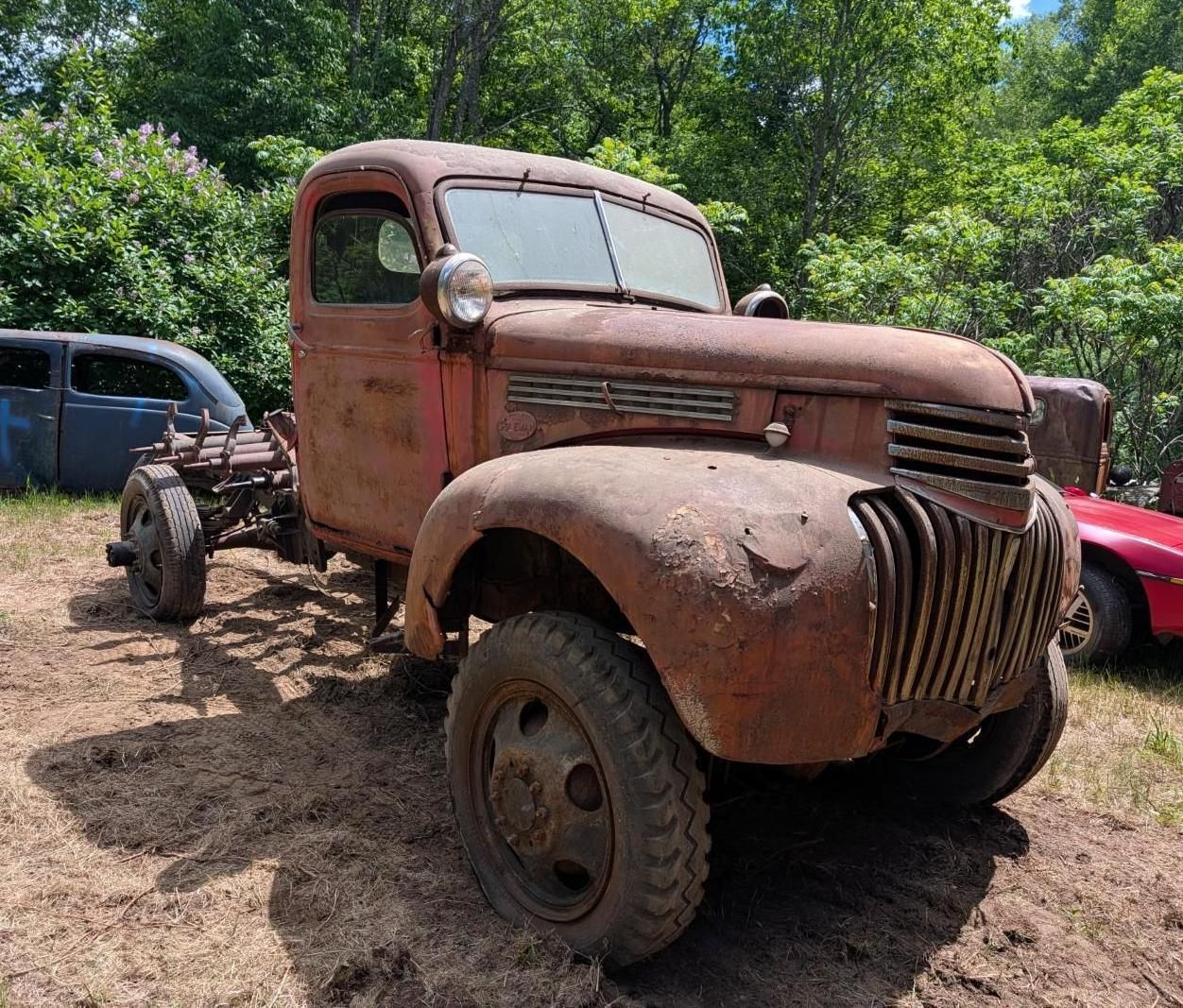 old pickup truck