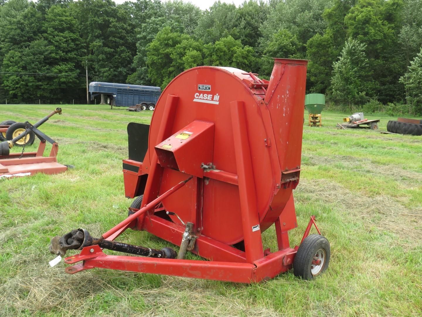 Red farm blower, 