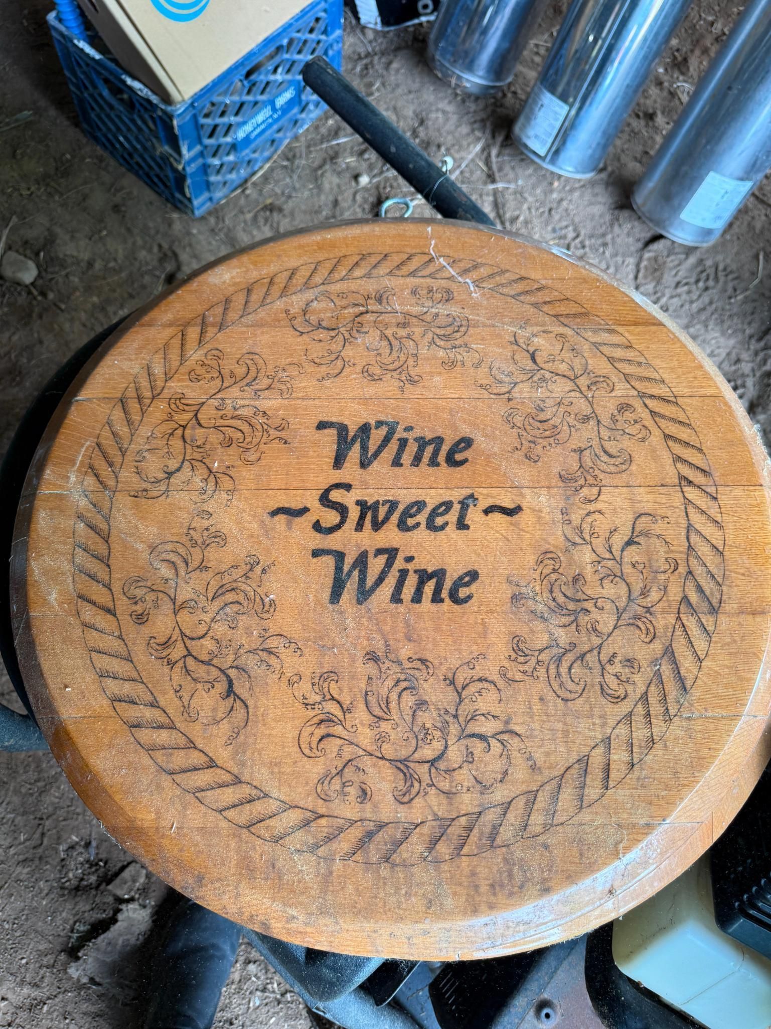 Wooden table top with
