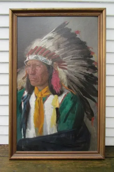 Richard Lorenz Oil on Canvas