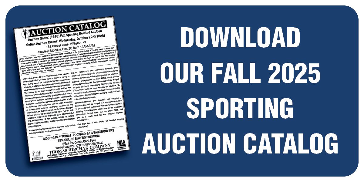 Blue button with text and a catalog image: