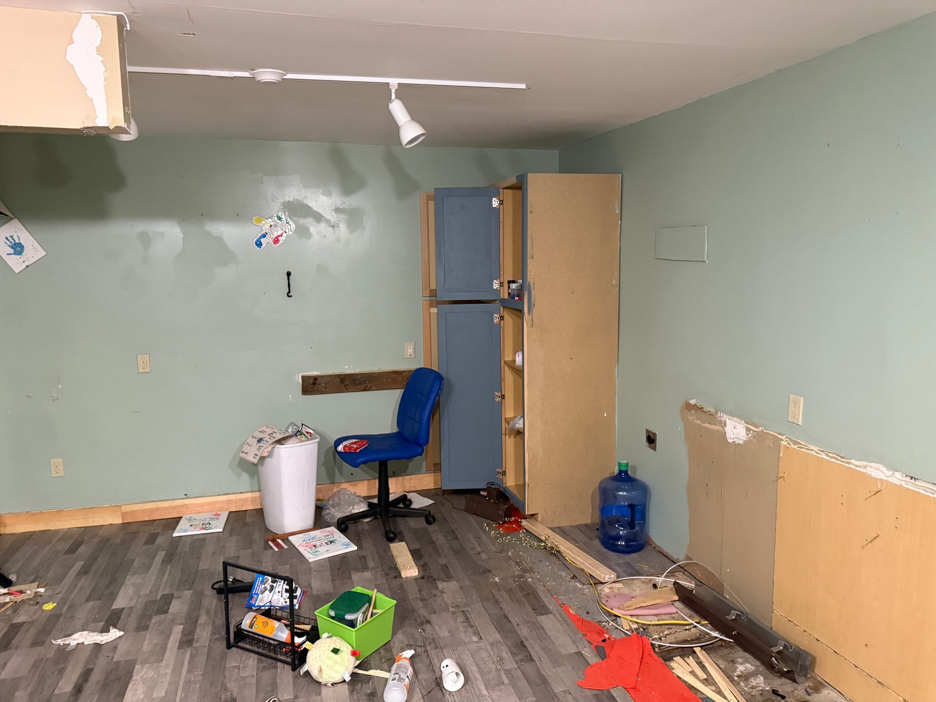 Empty room under renovation