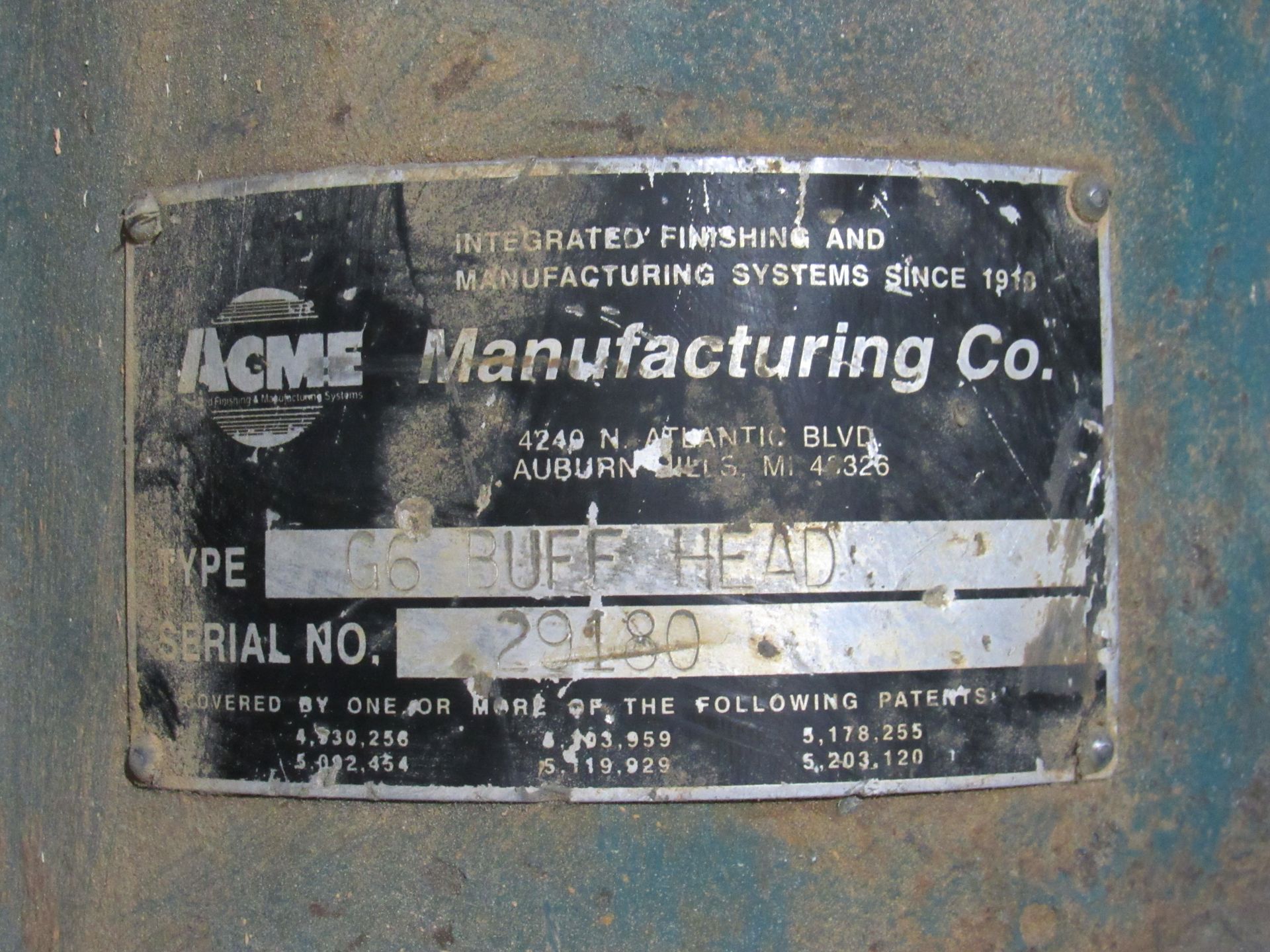 Metal plate from 